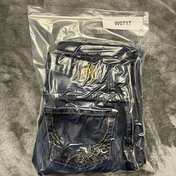 Rock & Republic Jeans Womens Sz.4 Blue Kasandra Mid-rise Boot Cut Denim Pants - Picture 13 of 13